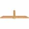Ekena Millwork Eugene Smooth Timber Gable Bracket, Western Red Cedar, 72"W x 27"H x 3 1/2"D x 5 1/2"F, 9/12 Pitch GBW072X27X0406EUG00SWR - alternate 5